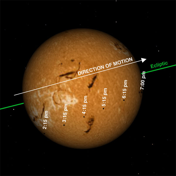 Viewer's Guide: Watch Mercury Cross the Sun